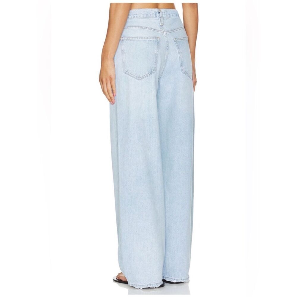 NWT AGOLDE Low Slung Baggy Jeans in “Fragment” light wash - Picture 4 of 11